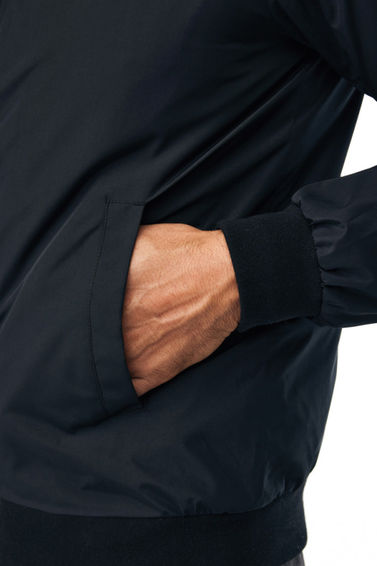 IQONIQ Odin mestská bunda z recyklovaného polyesteru čierna 5XL 16