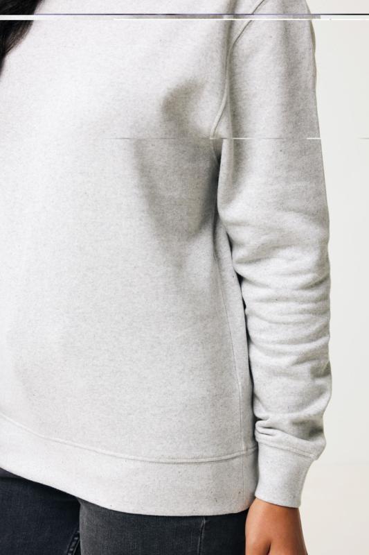 Ľahká mikina IQONIQ Etosha z recykl. bavlny light heather grey L 14