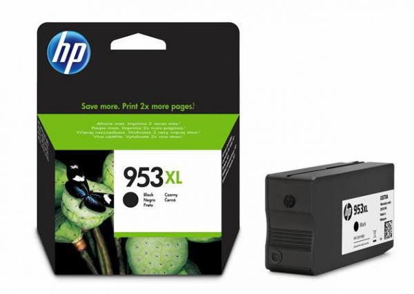 L0S70AE náplň do tlačiarní OfficeJet Pro 8210, 8700 séria, HP 953XL, čierna, 2k 1
