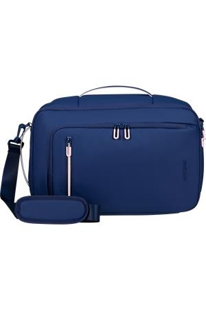 Cestovná taška, kabínová veľkosť, 21 l, 3 in 1, AMERICAN TOURISTER "Puffypop", námornícka 1
