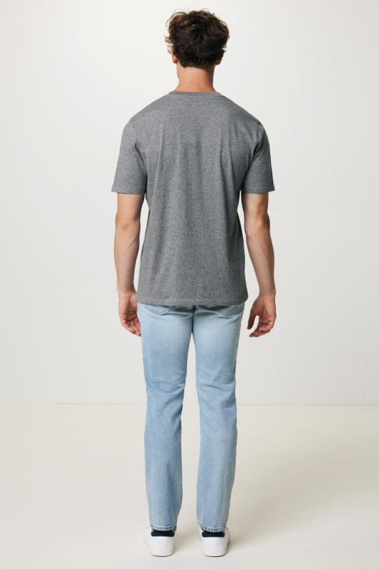 Ľahké tričko IQONIQ Sierra z recykl. bavlny light heather anthracite XXS 11
