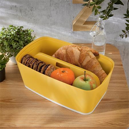 Organizér s držadlom, LEITZ "MyBox Cosy", teplá žltá 3