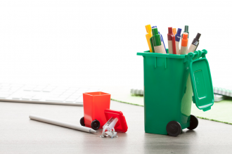 Dustbin stojan na písacie potreby 1