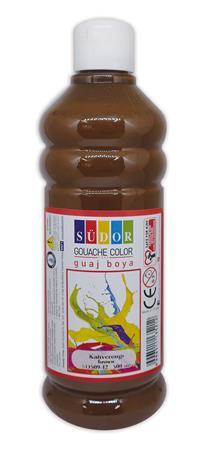 SUDOR Tempera, 500 ml, Südor, hnedá