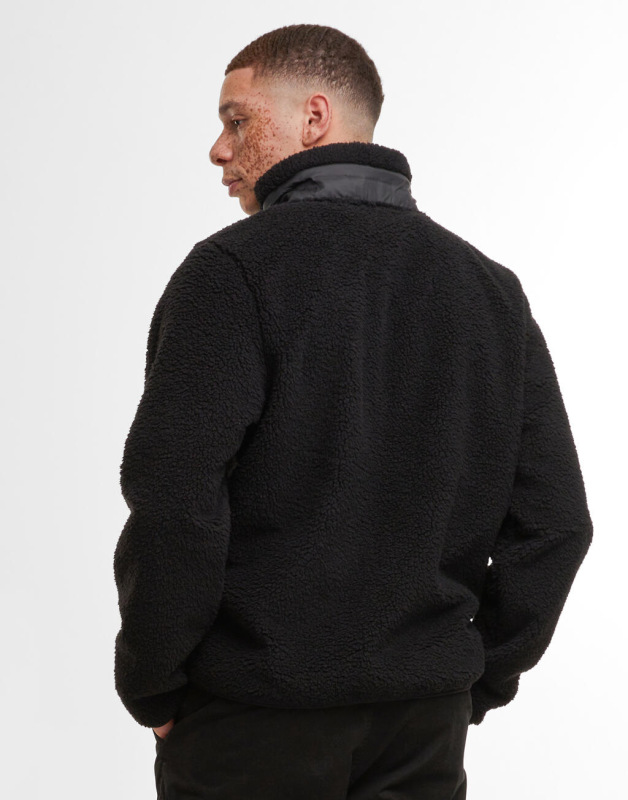 Bondovaná bunda z sherpa látky 9