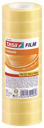 Lepiaca páska, 15 mm x 33 m, TESA "tesafilm®", priehľadná 1