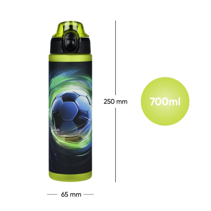 BAAGL Tritanová fľaša na nápoje Futbal, 700 ml 6