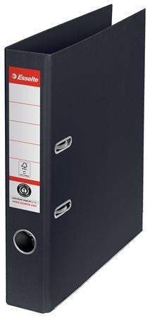 Pákový šanón, 50mm, A4, ekologický, s ochrannou lištou, ESSELTE "No.1", čierna 1