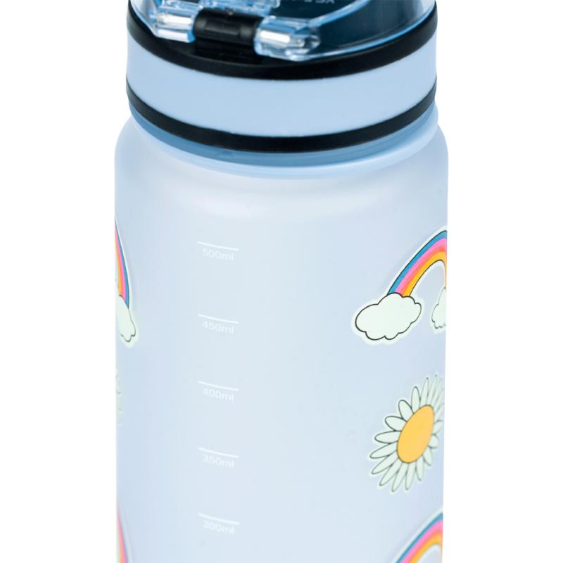 BAAGL Tritanová fľaša na nápoje Hippie, 500 ml 2