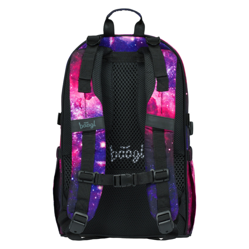 BAAGL SADA 5 Skate Galaxy: batoh, peračník, vrecko, ľadvinka, obal na notebook 3