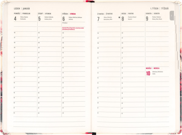 NOTIQUE 18-mesačný diár Petito – Japonsko 2026/2027, 11 x 16 cm 1