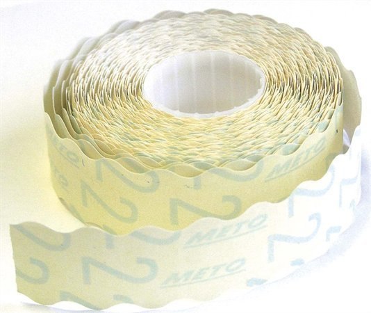 Cenové etikety, 22x12 mm, METO, zelená 1