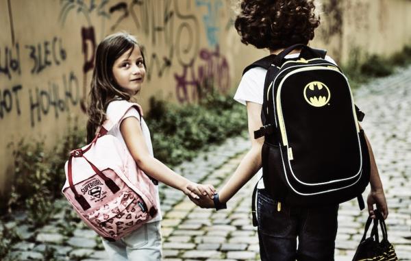 Školský batoh s pršiplášťom Batman – ORIGINAL 1