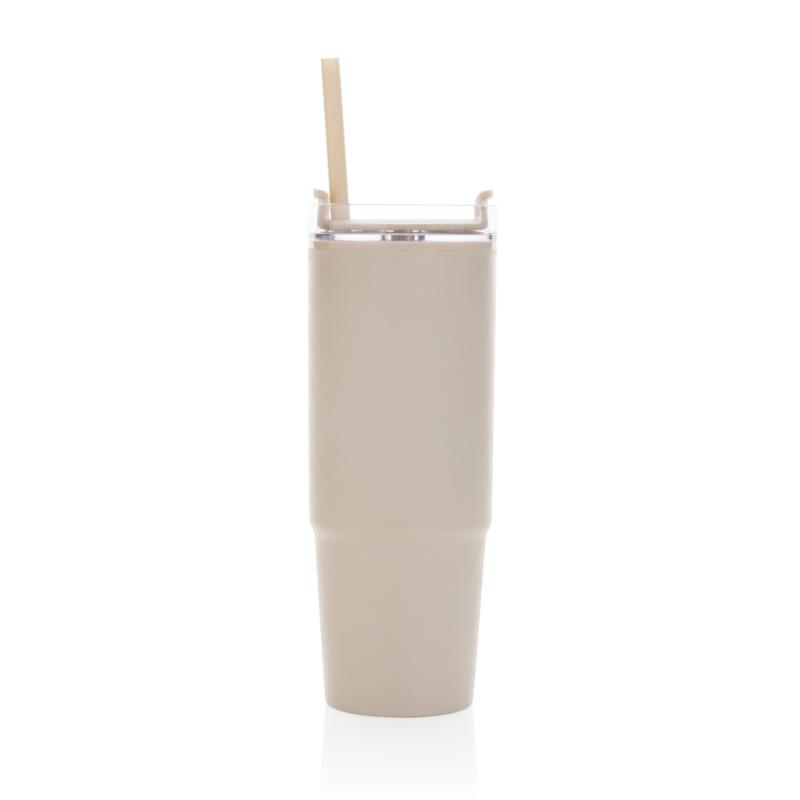 Termohrnček s madlom Tana 900ml z RCS plastu béžová 5