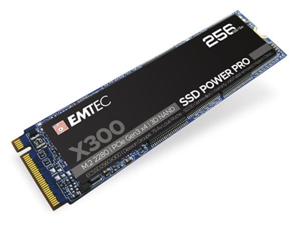 SSD (interná pamäť), 256GB, M2 NVMe, 1700/1000 MB/s, EMTEC "X300" 1