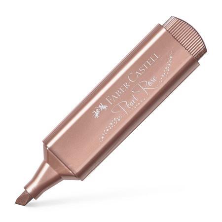 Zvýrazňovač, 1-5 mm, FABER-CASTELL "TL 46", metalická ružová
