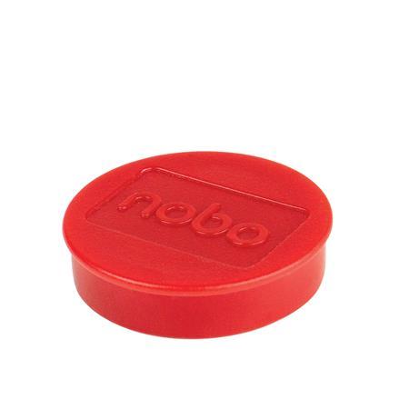 Magnetky, magnetické, pre biele tabule, 38 mm, 4 ks, NOBO, červená 6