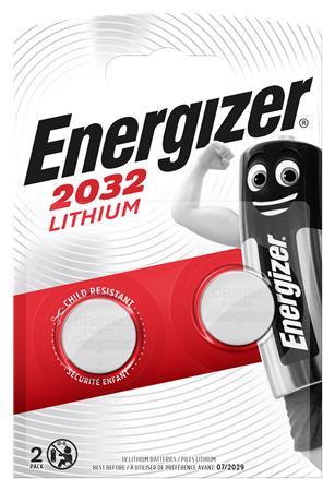 Gombíková batéria, CR2032, 2 ks, ENERGIZER 1
