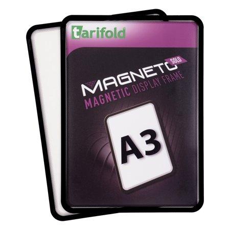 Magnetické vrecko,  A3, TARIFOLD "Magneto Solo", čierna 1