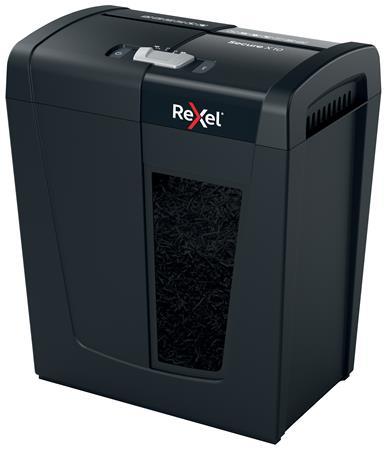 Skartovací stroj, konfetti, 10 listov, REXEL, "Secure X10" 3