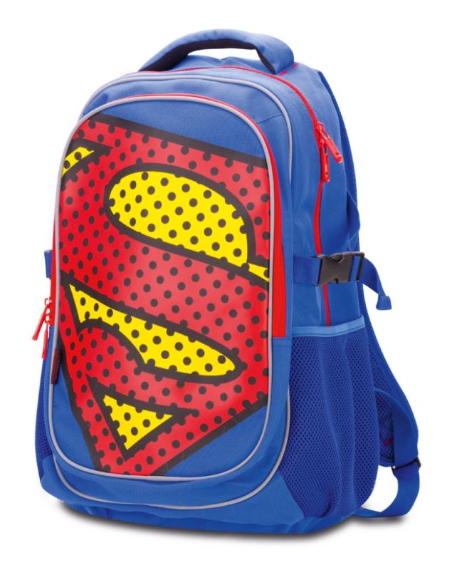 Školský batoh s pršiplášťom Superman – POP 4