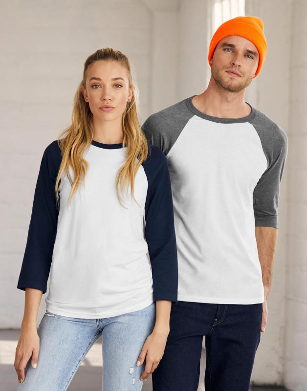 Tričko 3/4 Sleeve Baseball 1