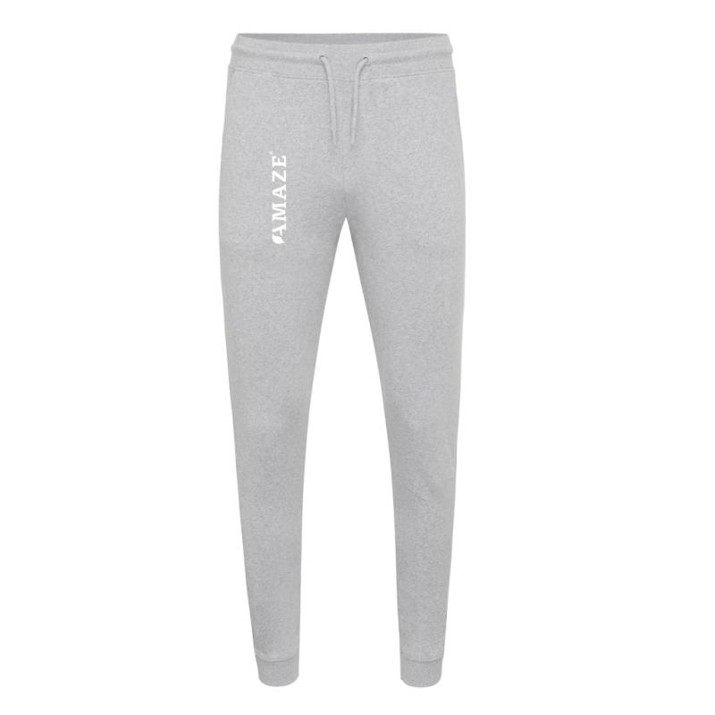 Tepláky IQONIQ Cooper z recykl. bavlny heather grey L 3