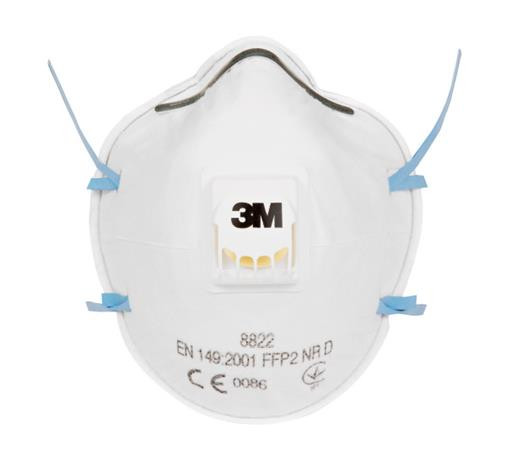Respirátor s ventilom, 3M "8822 FFP2" 2