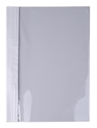 Rýchloviazač, tvrdý zadný obal, PVC, A4, VICTORIA, biely