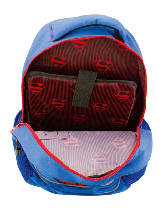 Školský batoh s pršiplášťom Superman – POP 6