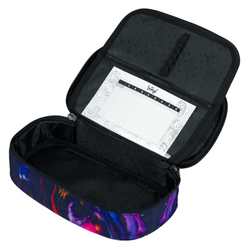 BAAGL Školský peračník etui Marble 1