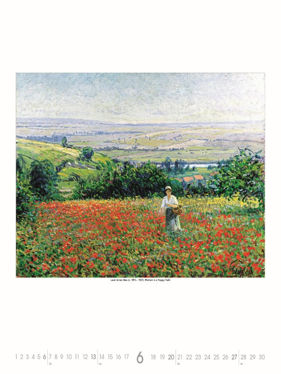 Nástenný kalendár Impressionists 2027 7