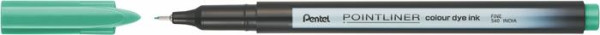 Liner, 0,4 mm, PENTEL "Pointliner", morský zelený 1