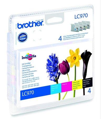 BROTHER Náplne "DCP 135C/150C/MFC 235C", sada: 1 čierna, 1 modrá, 1 červená, 1 žltá náplň
