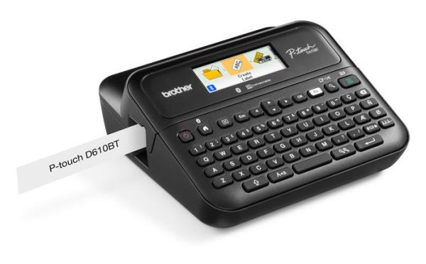 Elektrická tlačiareň štítkov, s prenosným kufríkom, BROTHER "PT-D610BTVP" 2