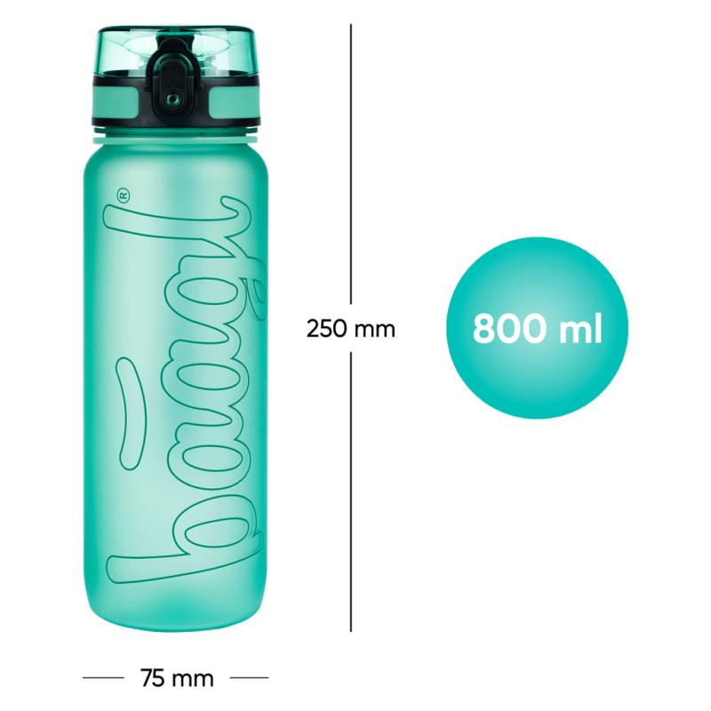BAAGL Tritanová fľaša na nápoje Green, 800 ml 6
