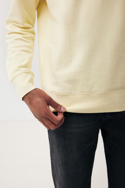 Ľahká mikina IQONIQ Etosha z recykl. bavlny cream yellow XXXL 8