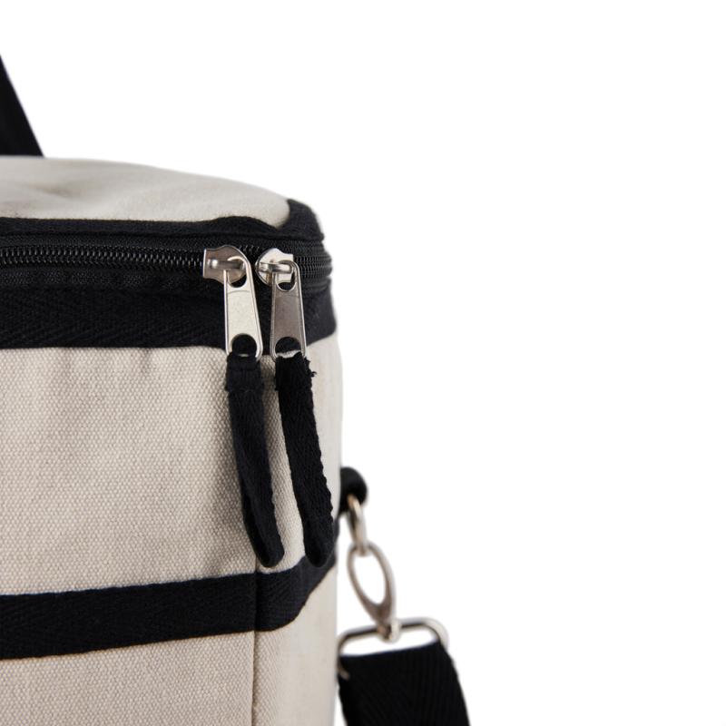 Chladiaci kôš VINGA Volonne z recykl. canvas AWARE™ off white 4