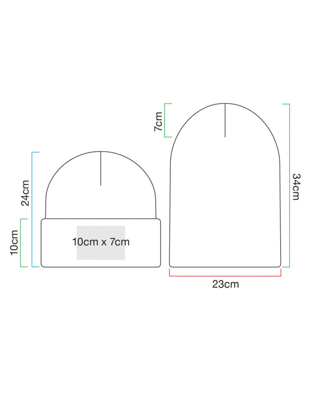 Čiapka Oversized Cuffed Beanie 4