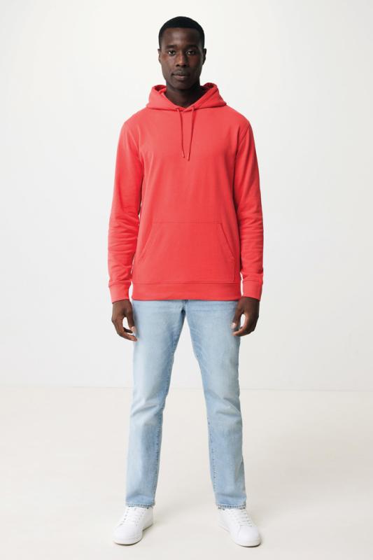 Mikina s kapucňou IQONIQ Jasper z recykl. bavlny luscious red XXXL 11