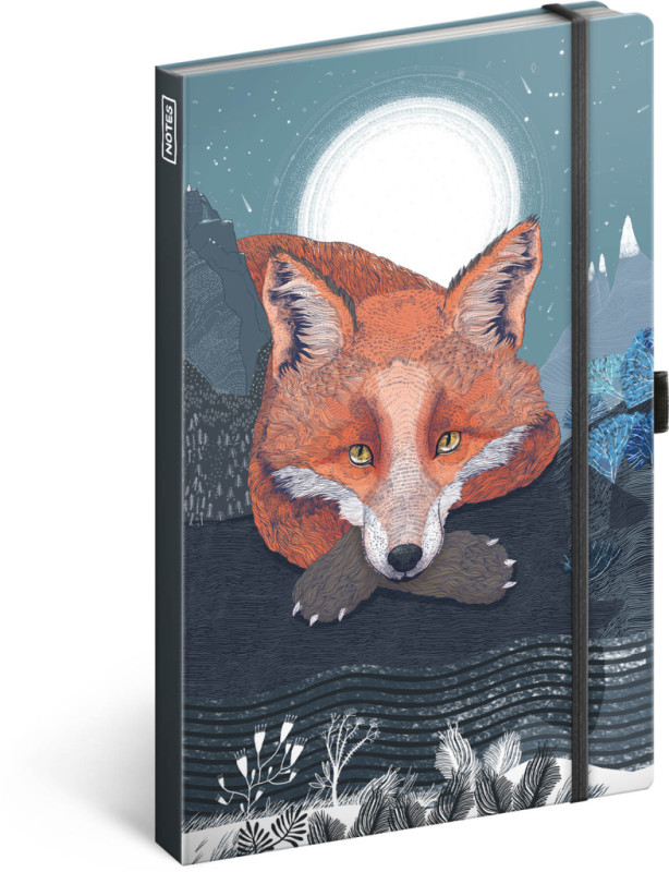 NOTIQUE Notes Animalium – Lucie Jenčíková, linajkovaný, 13 x 21 cm