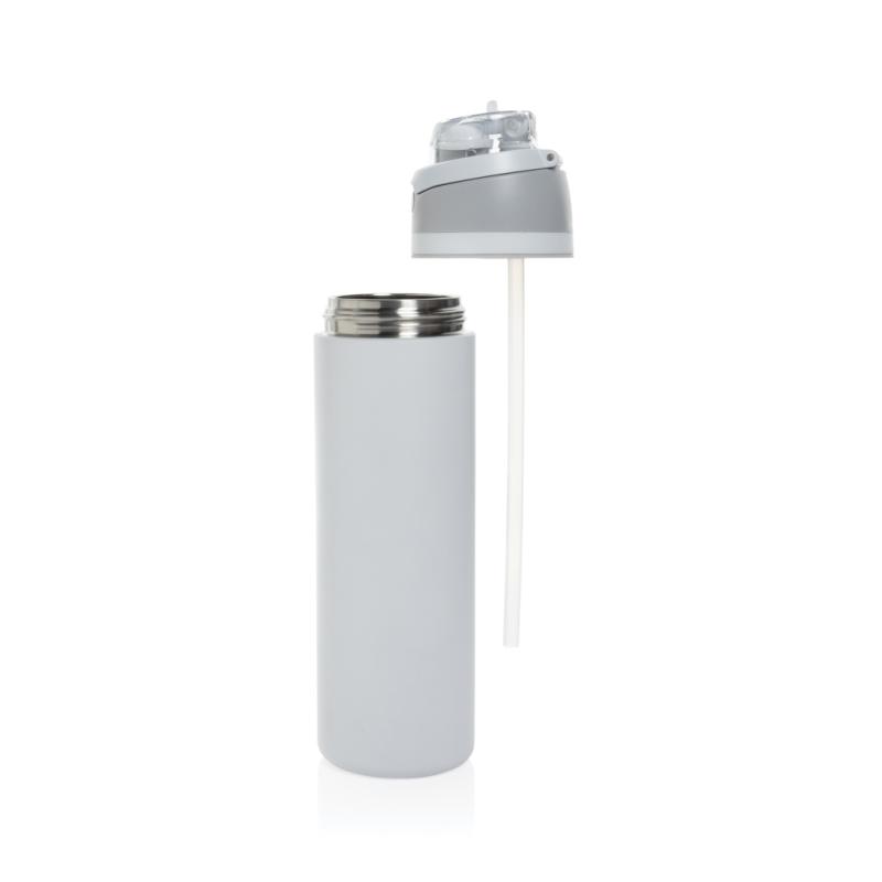 Uzatvárateľná fľaša Omni Sip 720ml z RCS recyklovanej ocele biela 10