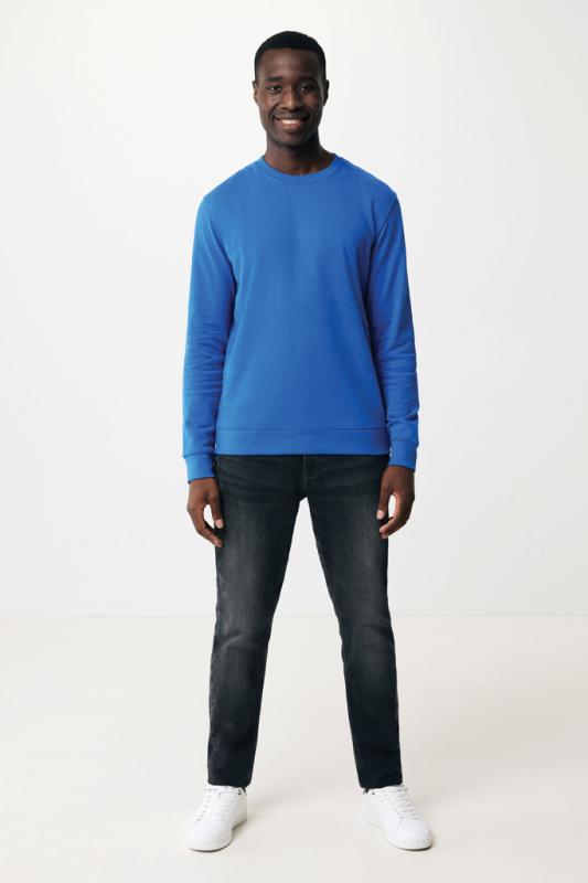 Mikina IQONIQ Zion z recykl. bavlny kráľovská modrá XXS 9