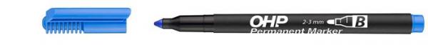 Permanentný popisovač, OHP, 2-3 mm, B, ICO, modrý 1