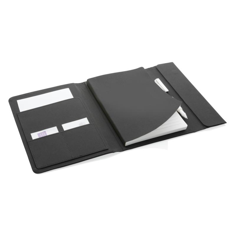 Portfólio A5 s magnetickým zapínaním Impact z RPET AWARE™ čierna 7