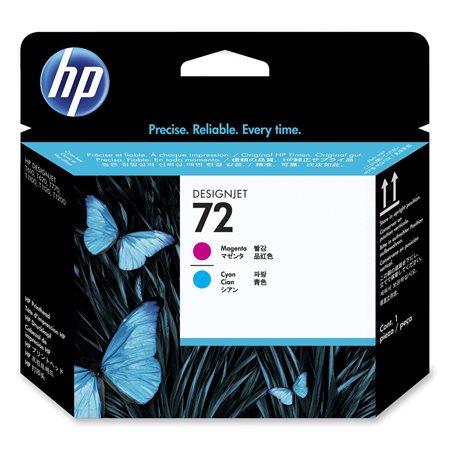 C9383A náplň a hlavička k tlačiarňam DesignJet T1100, T640, HP 72, cyán, magenta 1