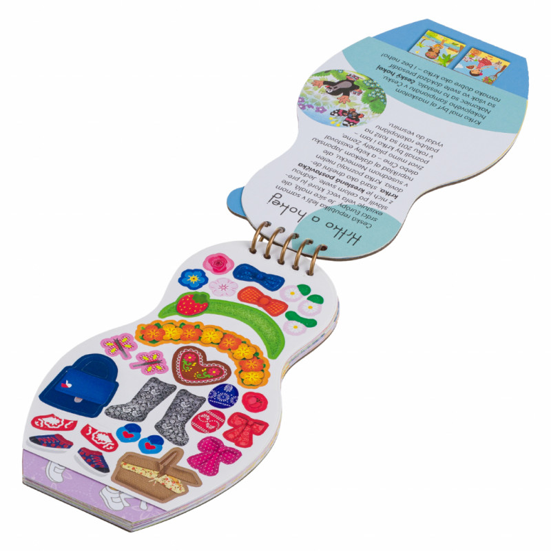 Obliekame české bábiky TEREZKA – Maľovanky 1