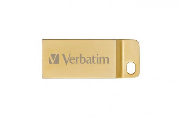 USB kľúč, 32GB, USB 3.0,  VERBATIM "Executive Metal", zlatá 3