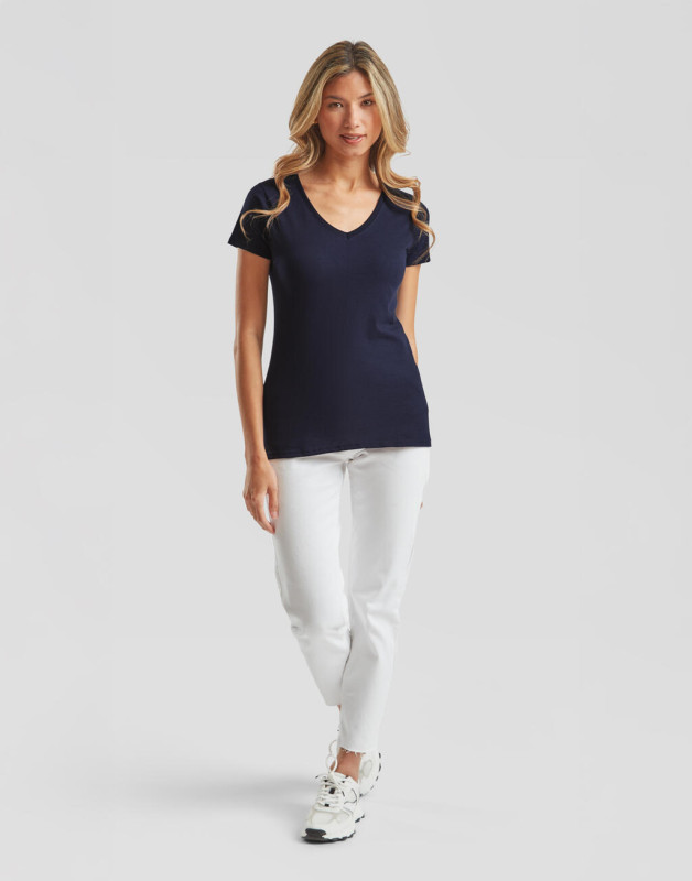 Dámske tričko V-neck 2