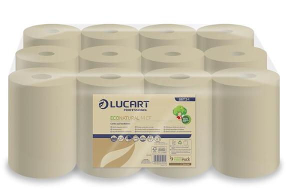 Utierka, v kotúči, 2-vrstvová, LUCART "EcoNatural 14 CF", havanna hnedá 1